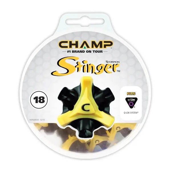 Champ Scorpion Stinger Q-Lok Golf Spikes